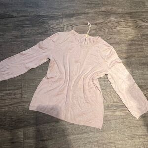 Philosophy blush sweater womens size M